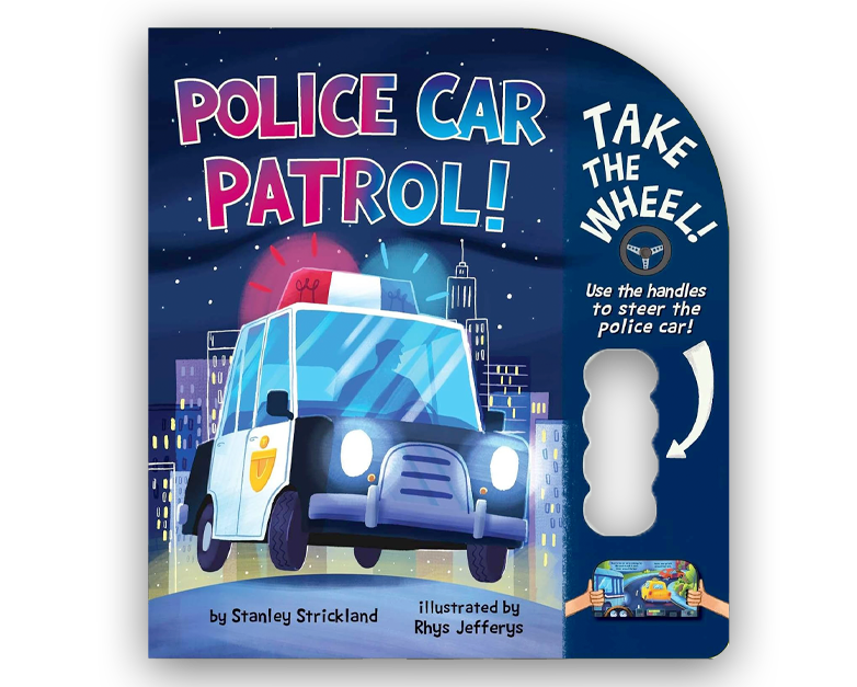 Police Car Patrol! Book