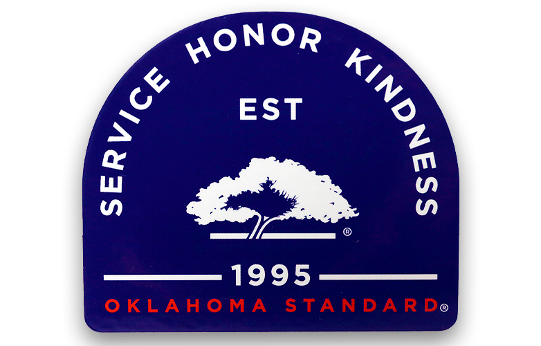Oklahoma Standard Sticker
