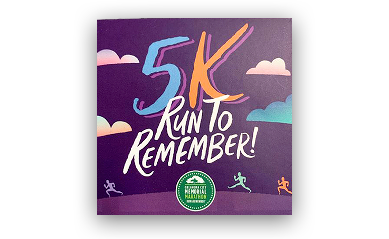 Marathon 5k Sticker