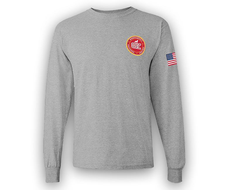 Ground Zero Grey Long Sleeve Shirt