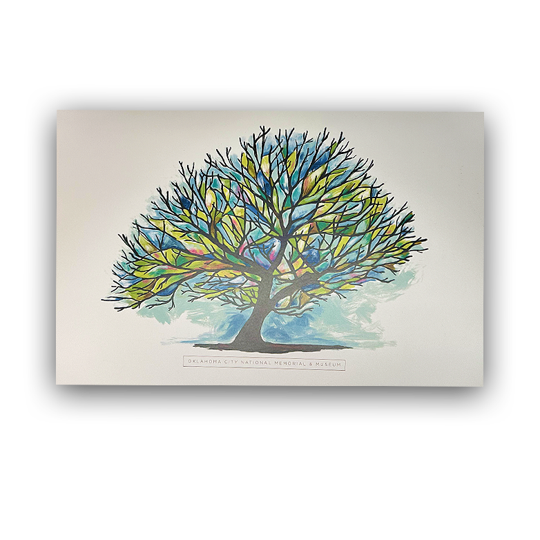 Survivor Tree Color Poster