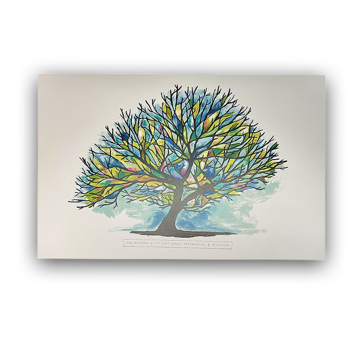 Survivor Tree Color Poster